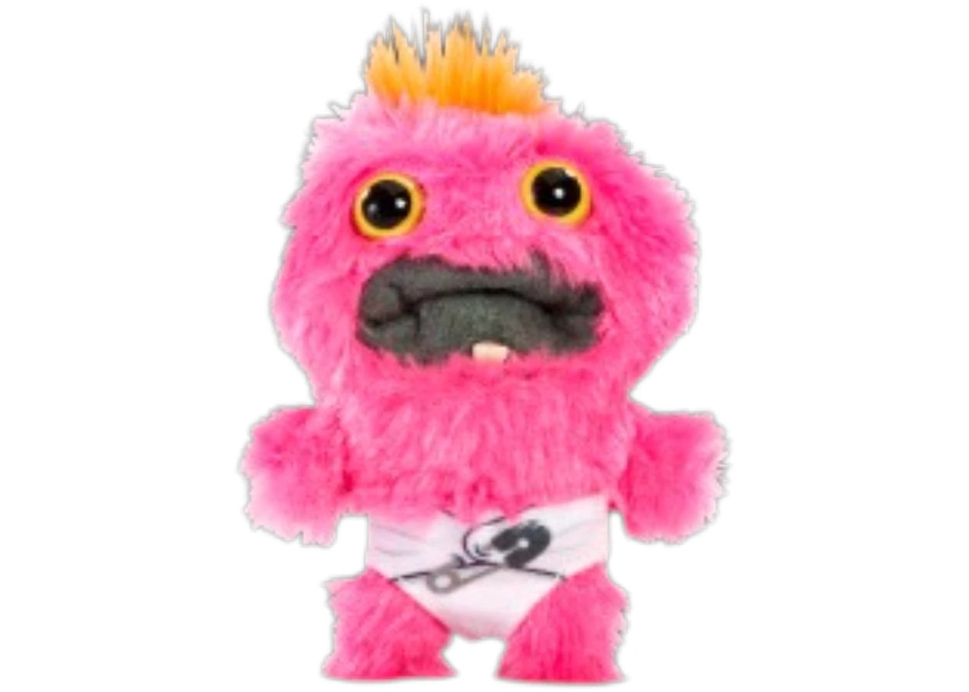 Fuggler Baby Fugg Count Underoo McGoo Pink Long Haired Plush