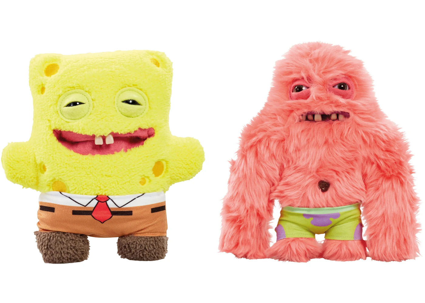 Fuggler Spongebob Squarepants - Spongebob & Patrick Plush Set