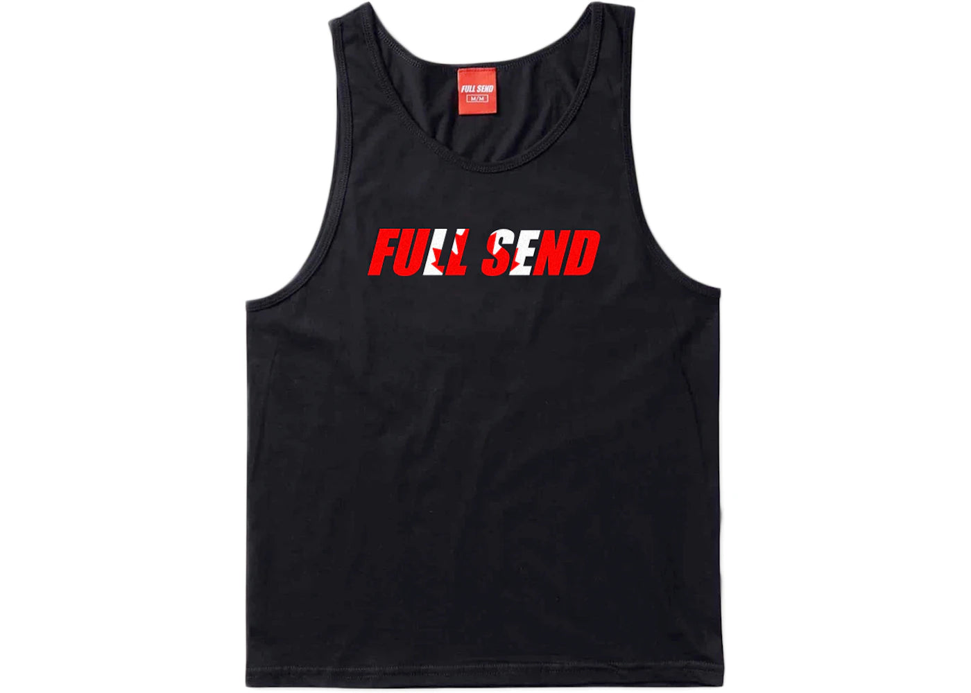 Full Send Canada Day Tank Black