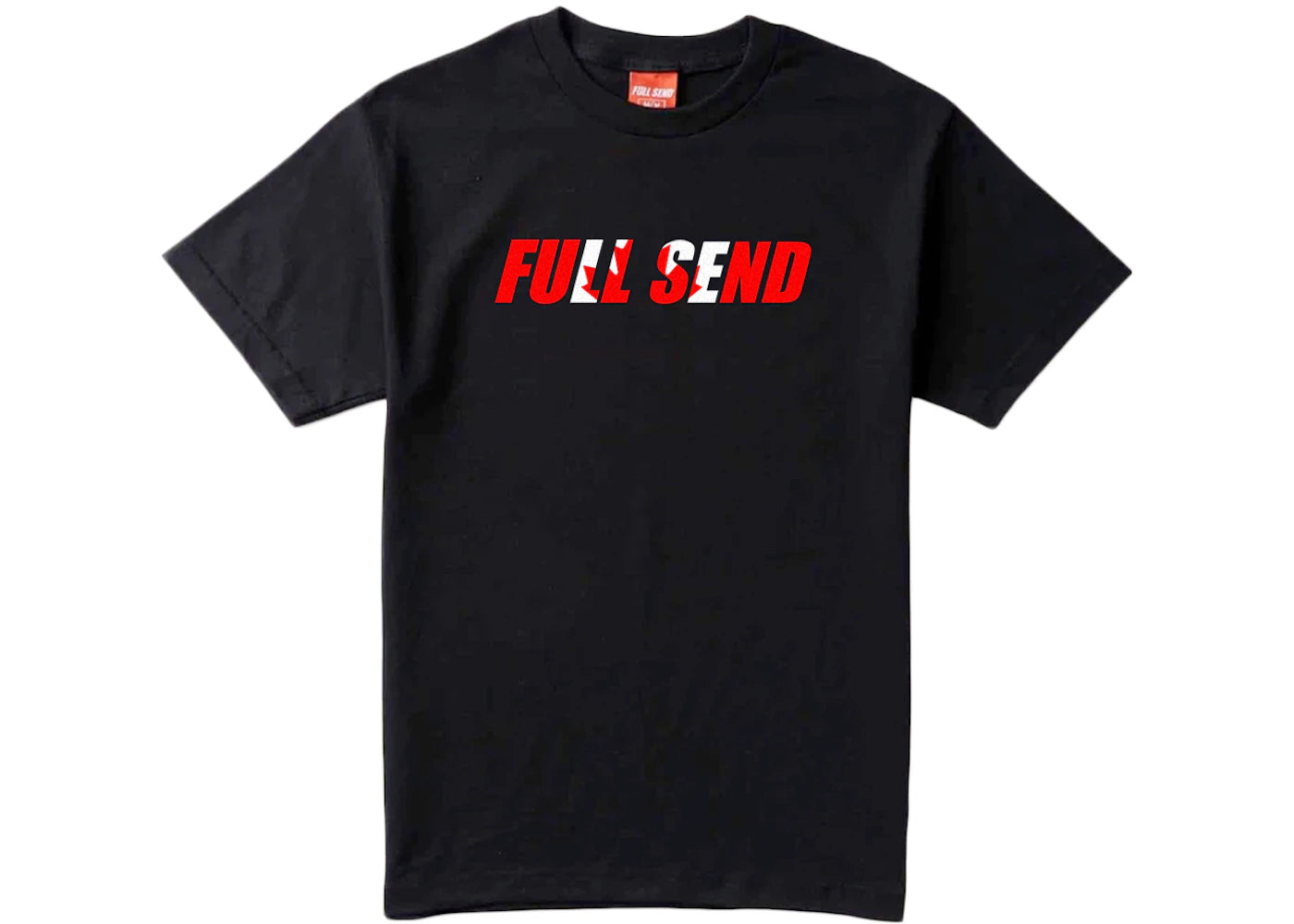 Full Send Canada Day Tee Black