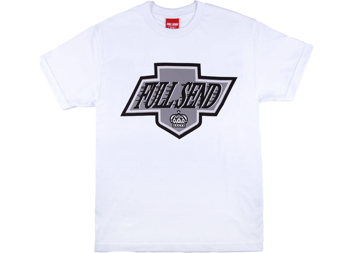 Full Send FSF Hockey Tee White