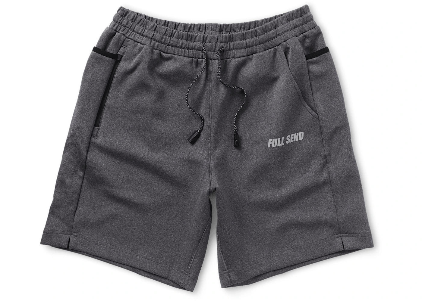 Full Send Fitness Performance Shorts Grey