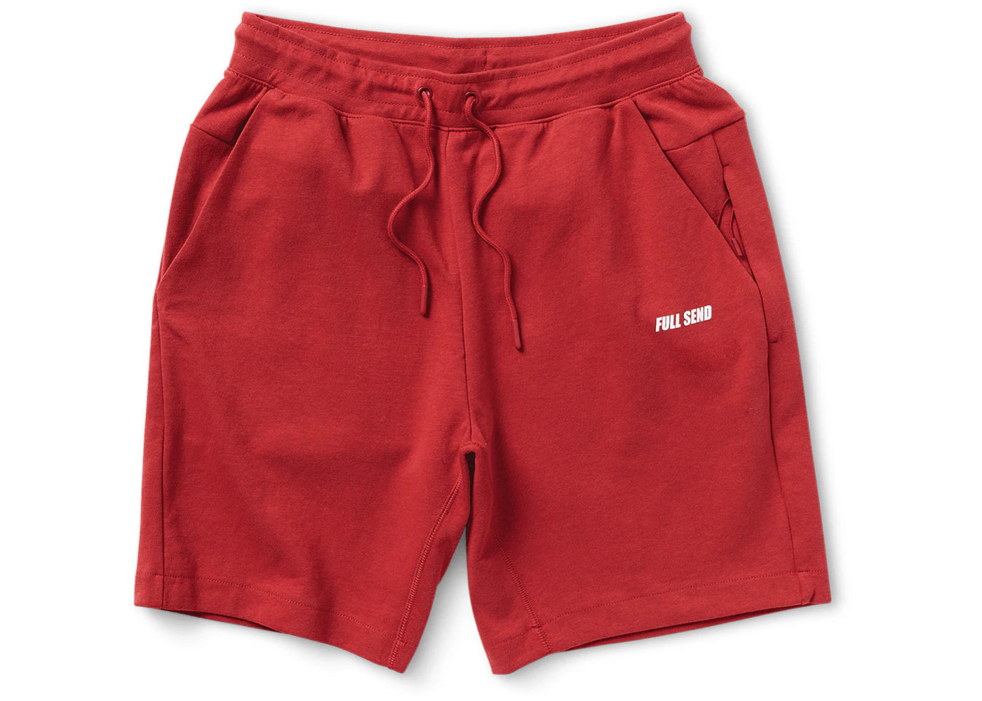 Full Send Fitness Shorts Red