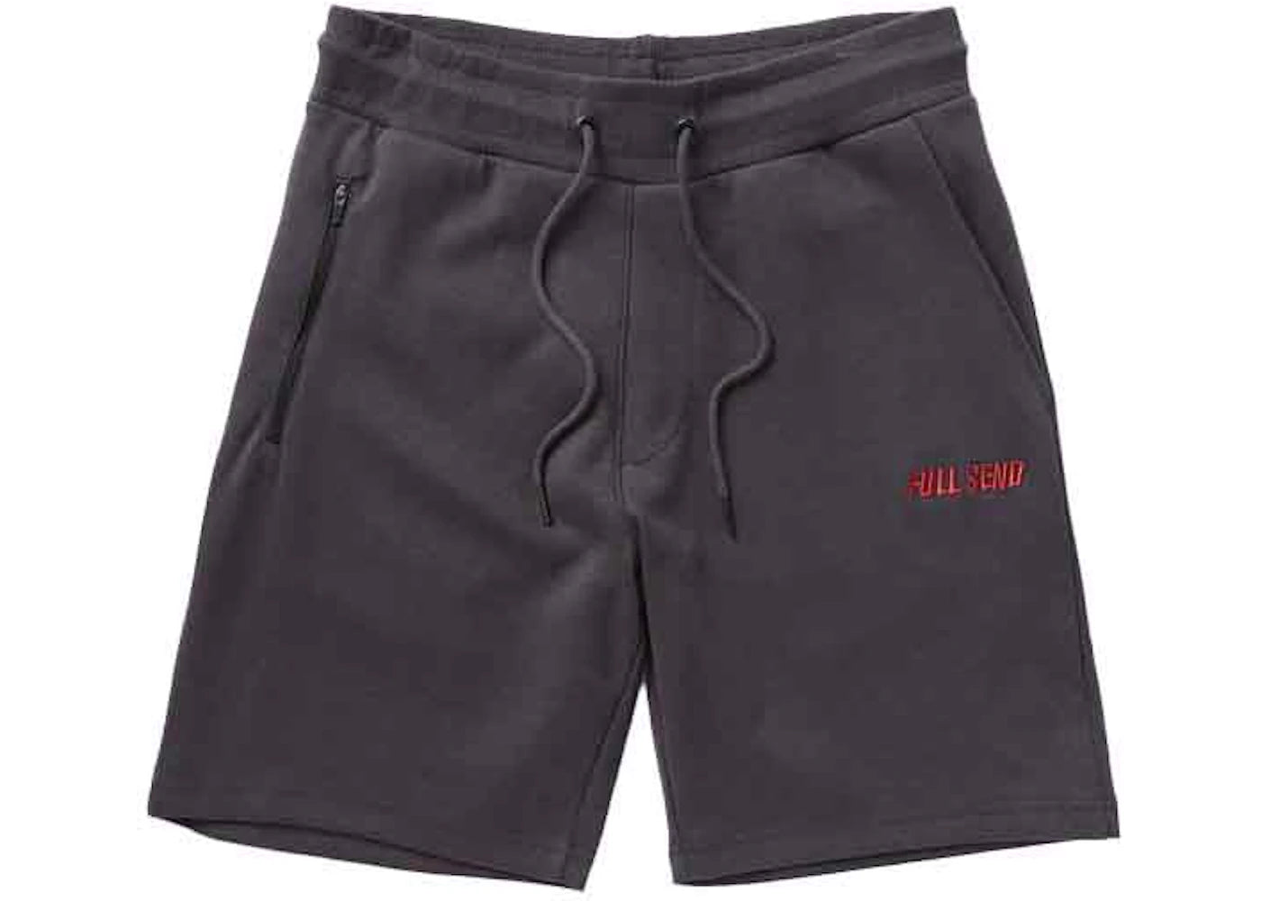 Full Send Fitness Sweat Shorts Black