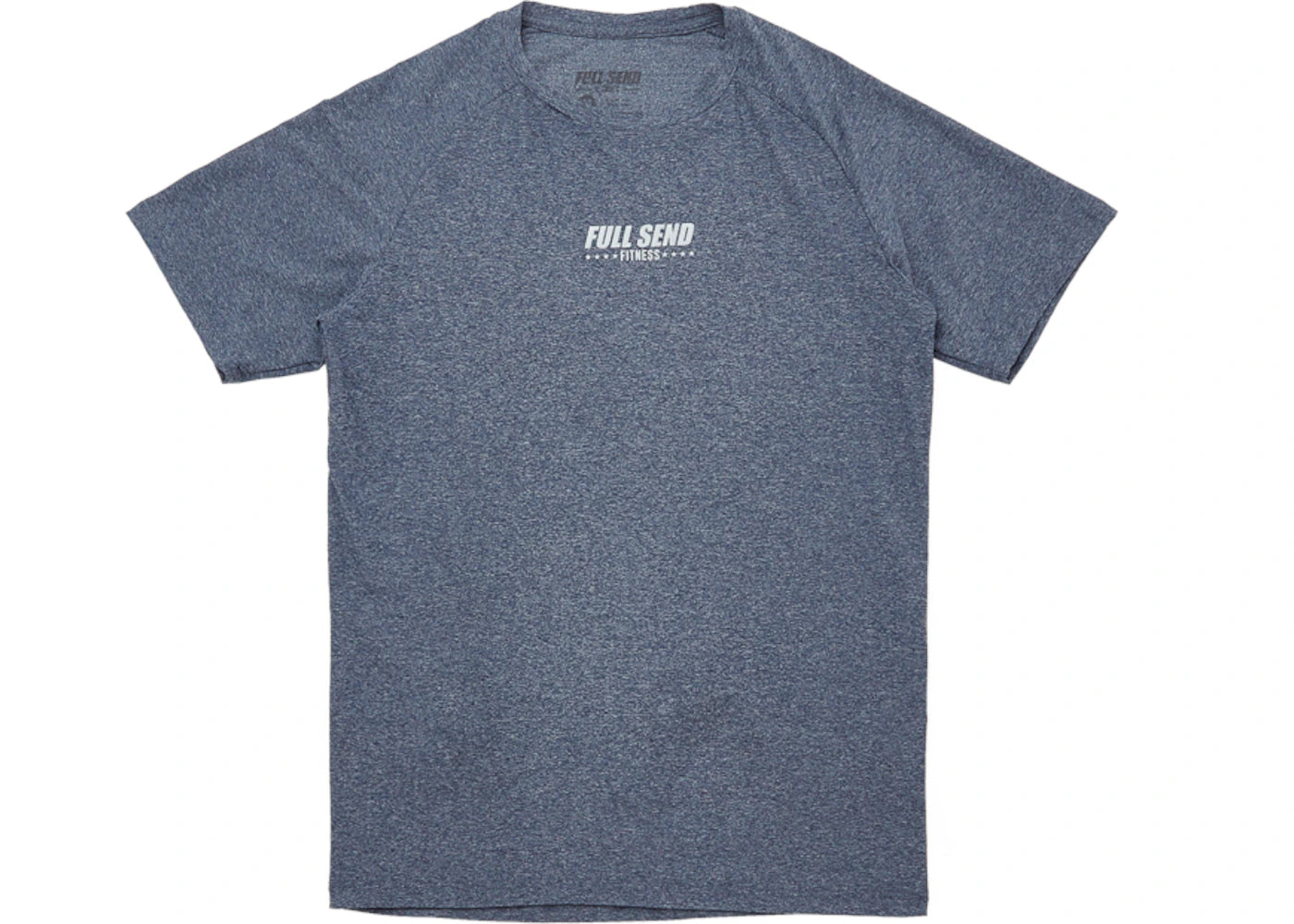 Full Send Full Send Fitness Compression Tee Heather Blue