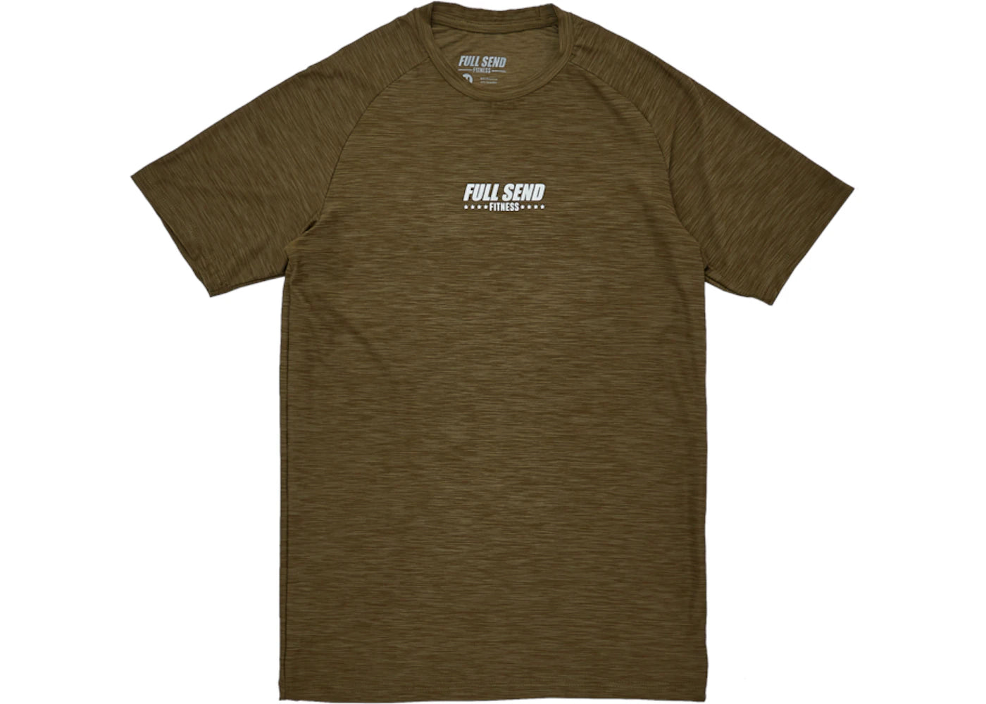 Full Send Full Send Fitness Compression Tee Olive