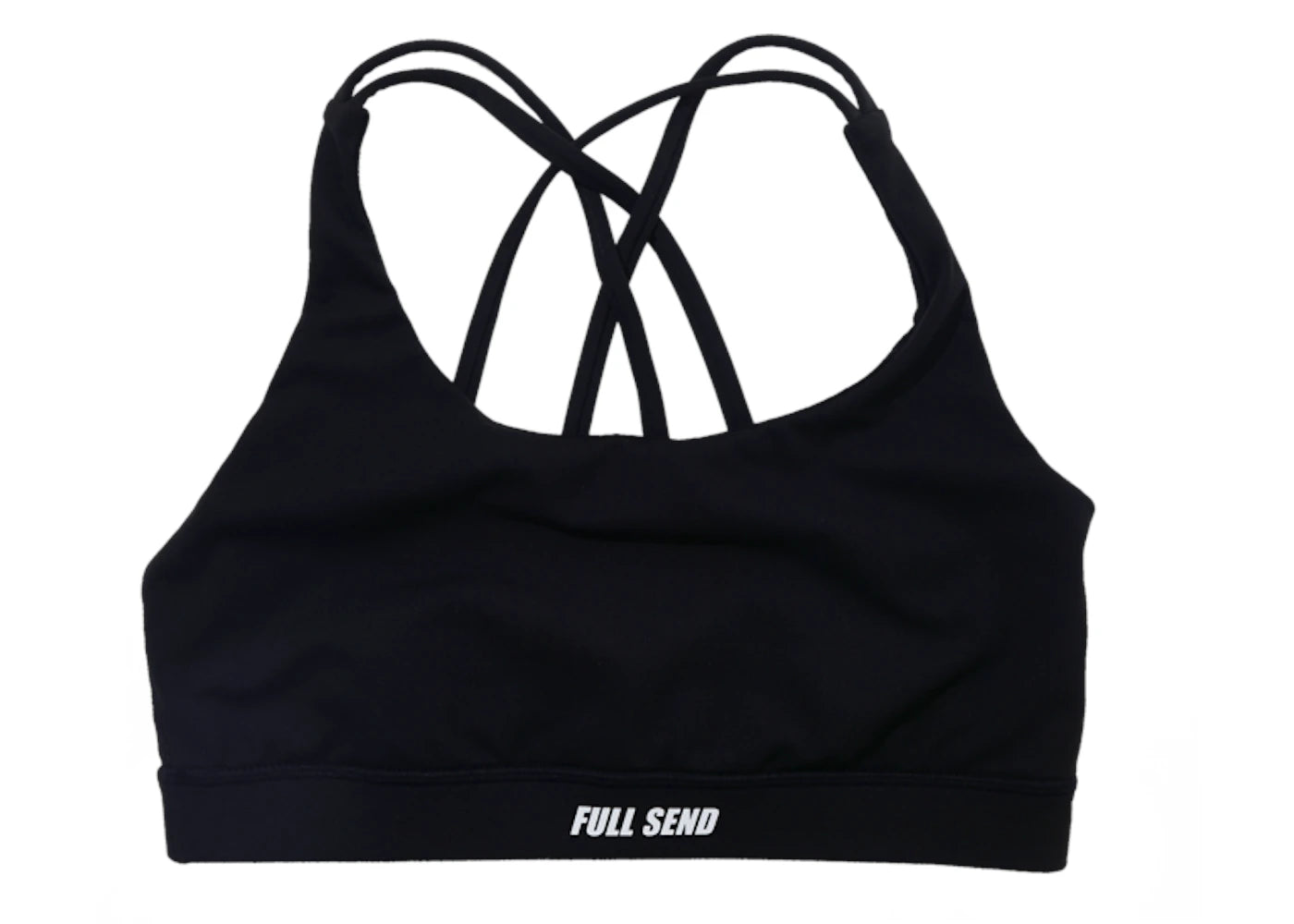 Full Send Full Send Fitness Sports Bra Black – Side Kicks