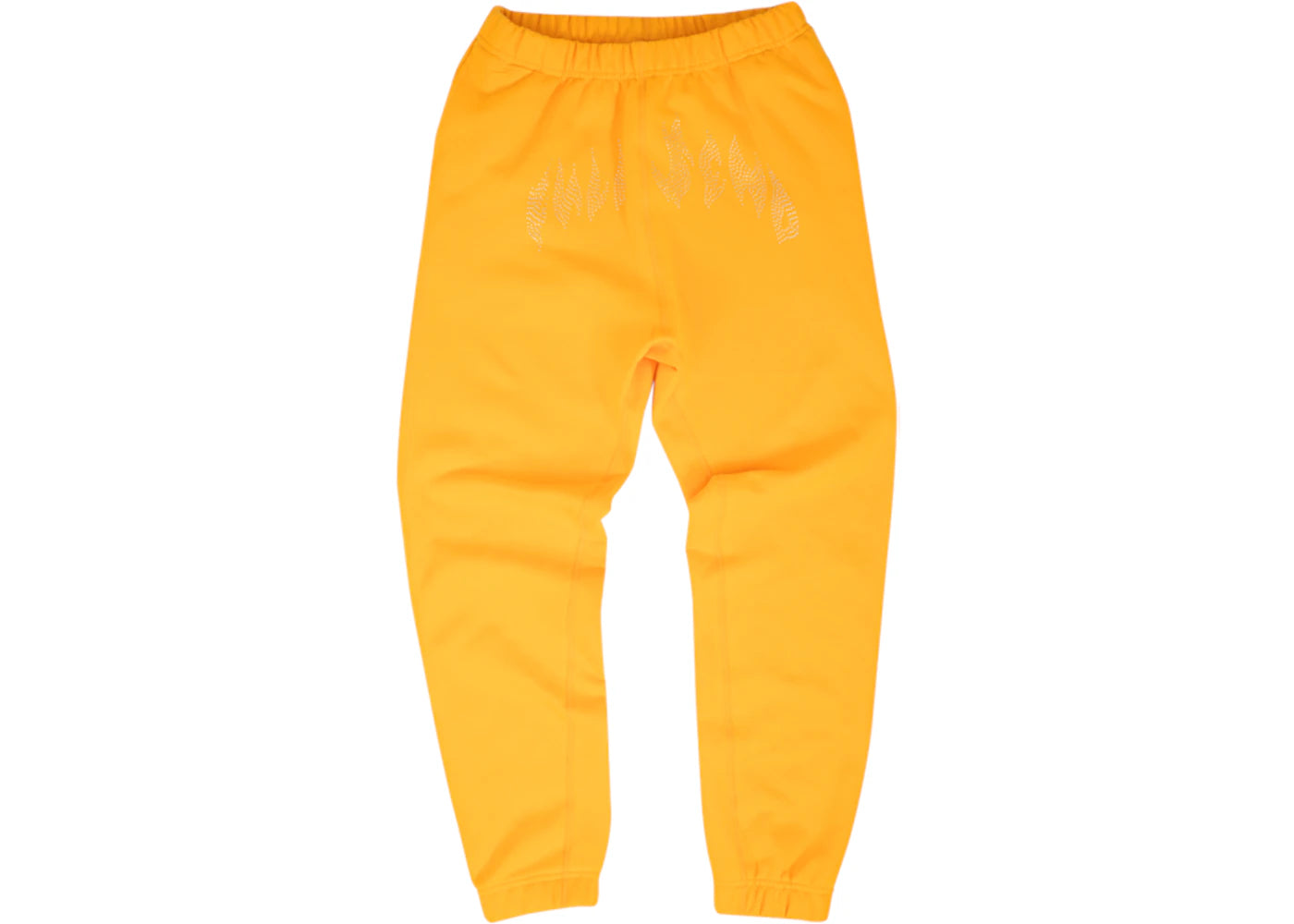 Full Send Full Send Rhinestone Sweatpants Yellow