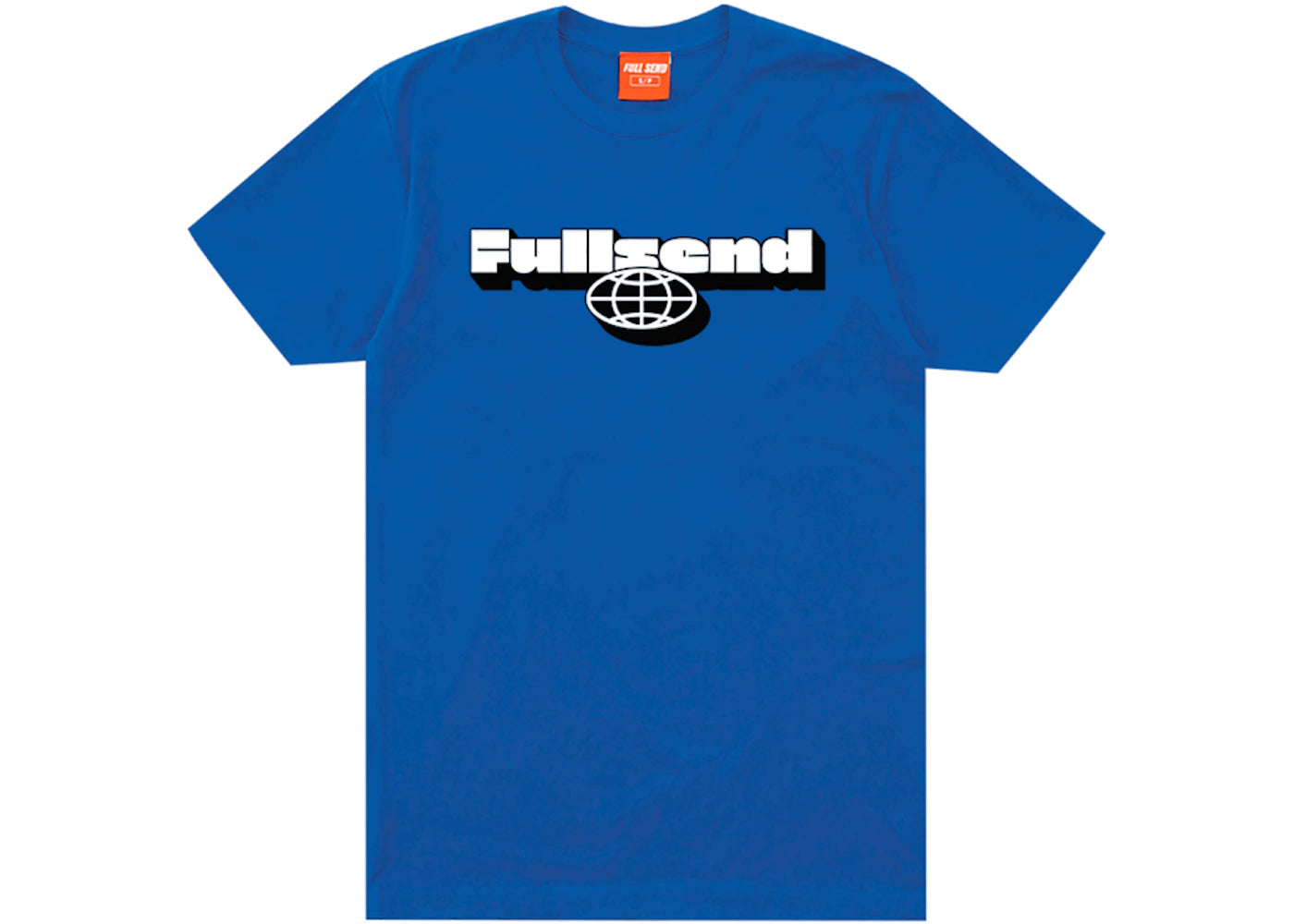 Full Send Globe Tee Royal Blue