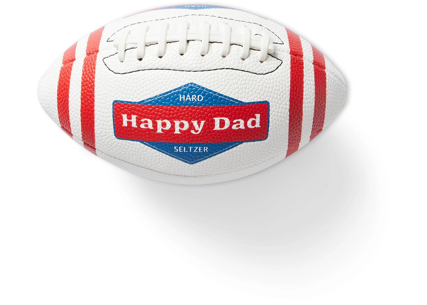 Full Send Happy Dad Mini Football White/Red/Blue