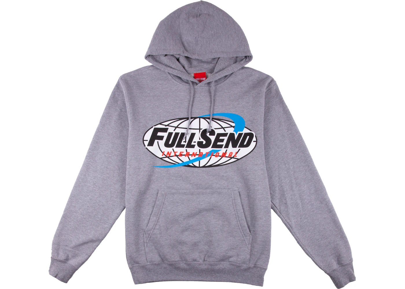 Full Send International Hoodie Heather Grey