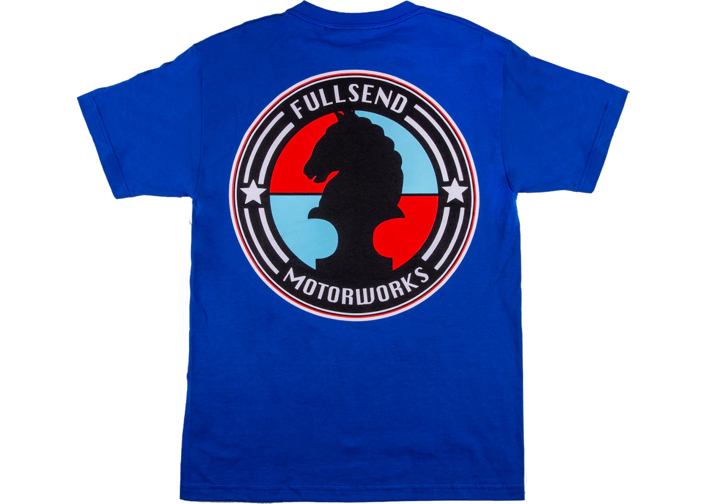 Full Send Motorworks Tee Royal