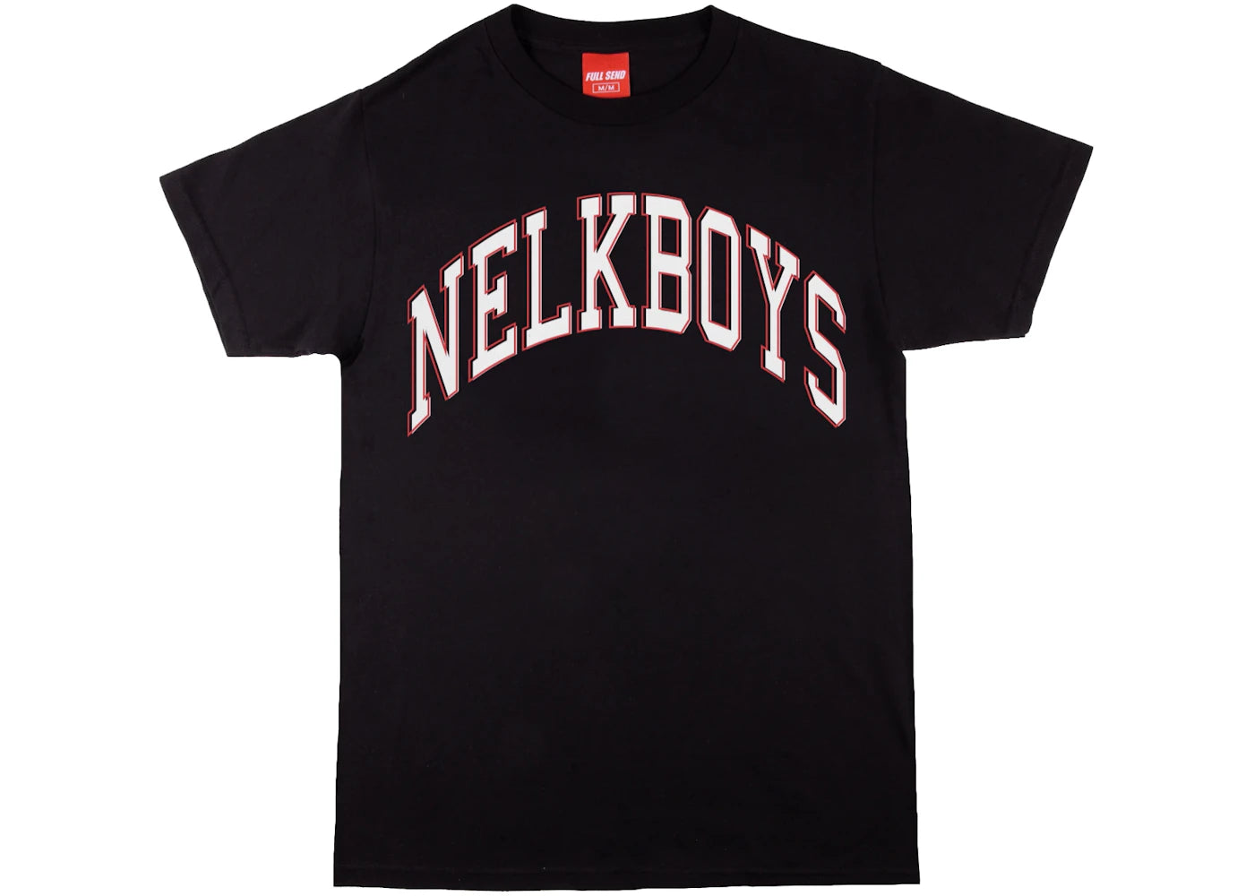 Full Send Nelk Boys Arch Tee Black