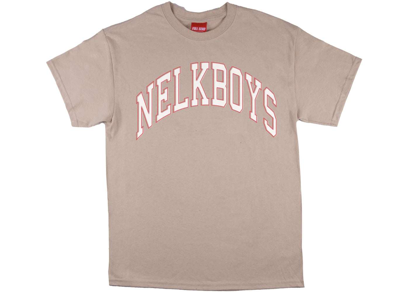 Full Send Nelk Boys Arch Tee Sand