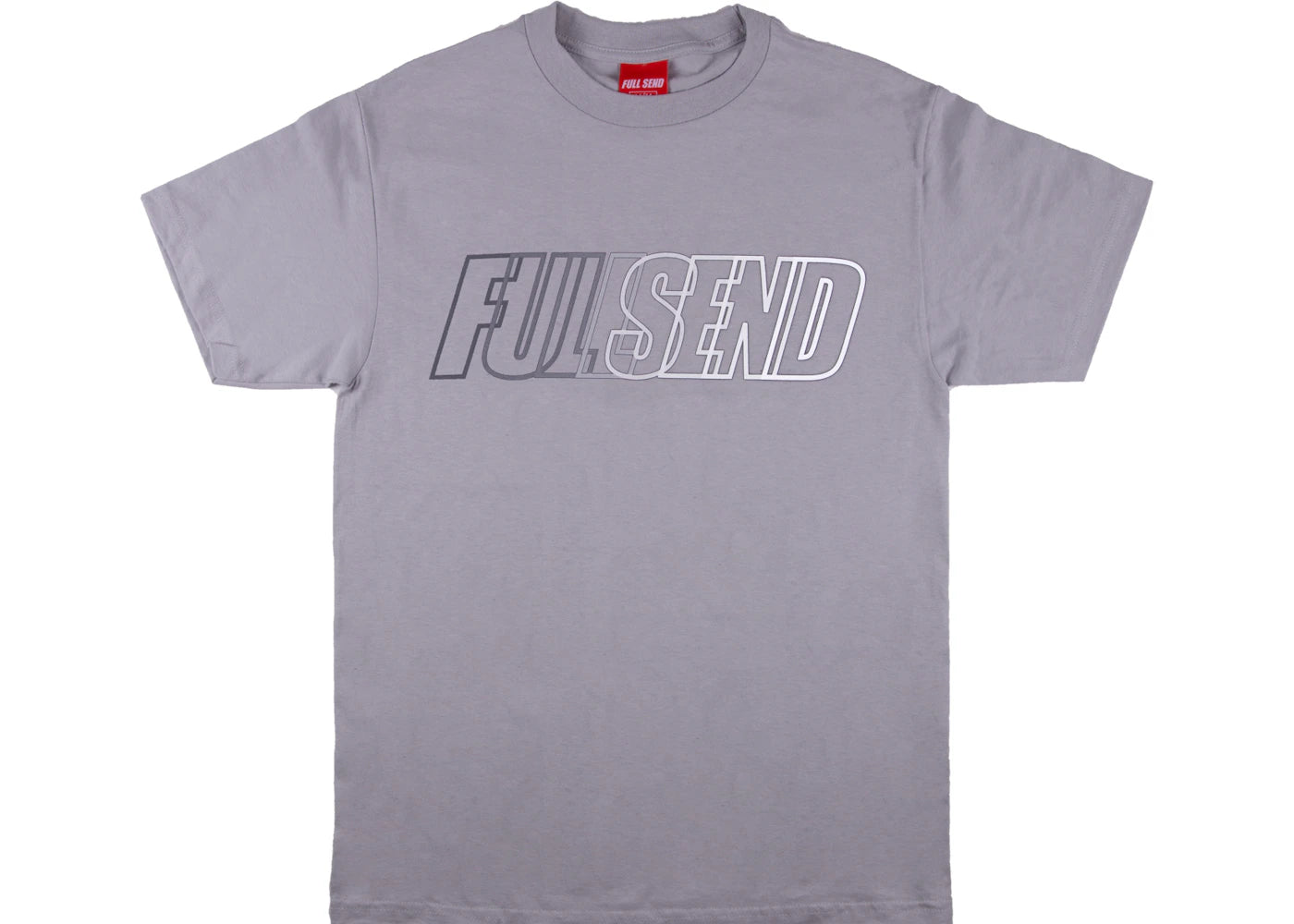 Full Send Phase Tee Silver