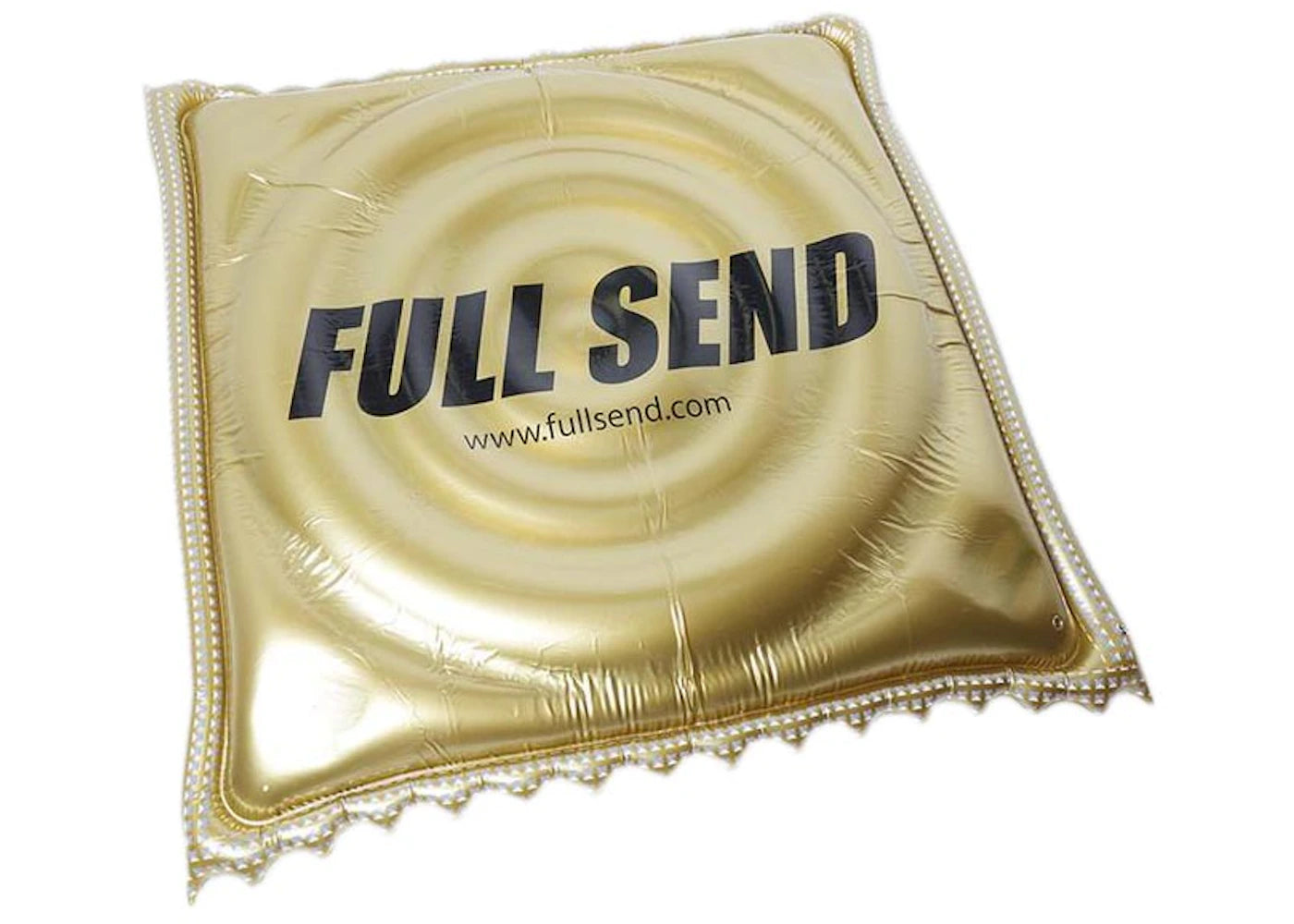 Full Send Pool Floatie Gold