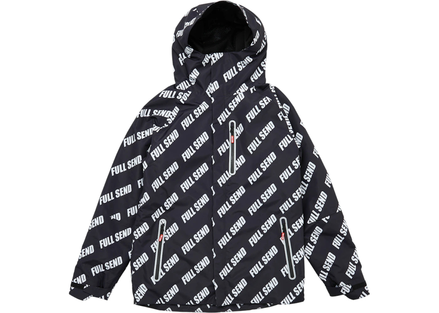 Full Send Ski Jacket Black