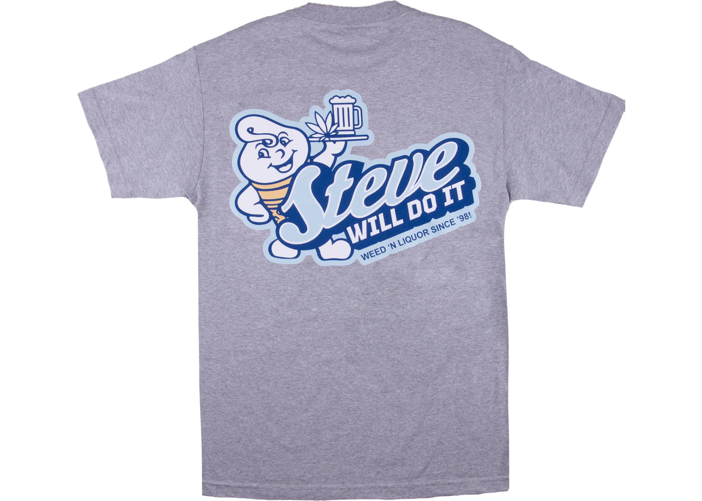 Full Send SteveWillDoIt Soft Serve Tee Grey