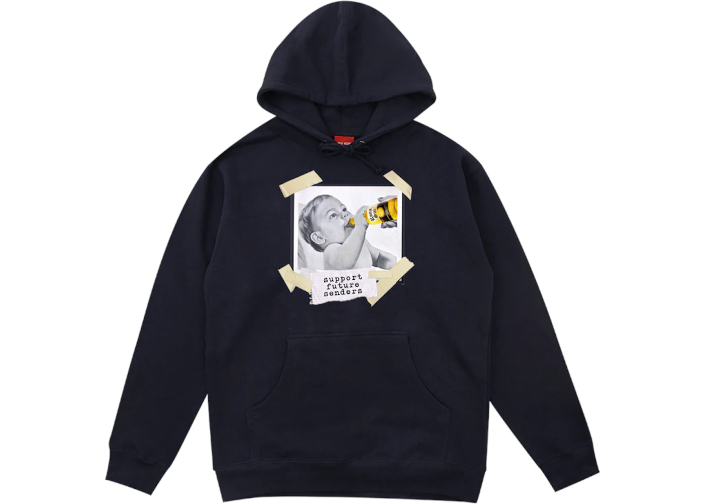 Full Send Support Future Senders Hoodie Navy