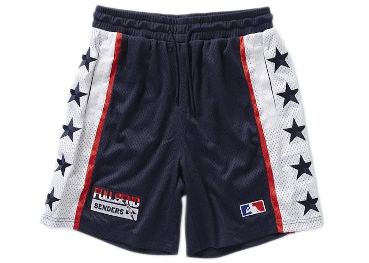 Full Send USA Basketball Shorts Navy