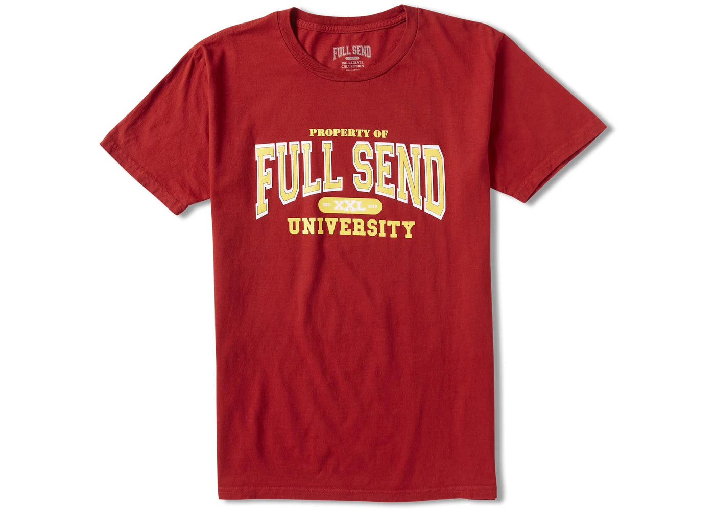 Full Send University Arizona State Tee Red