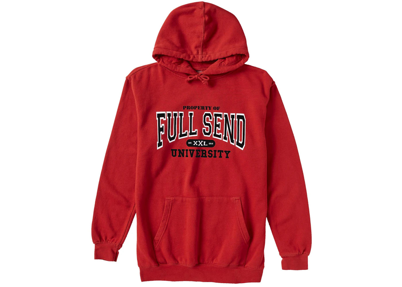 Full Send University Georgia Hoodie Red