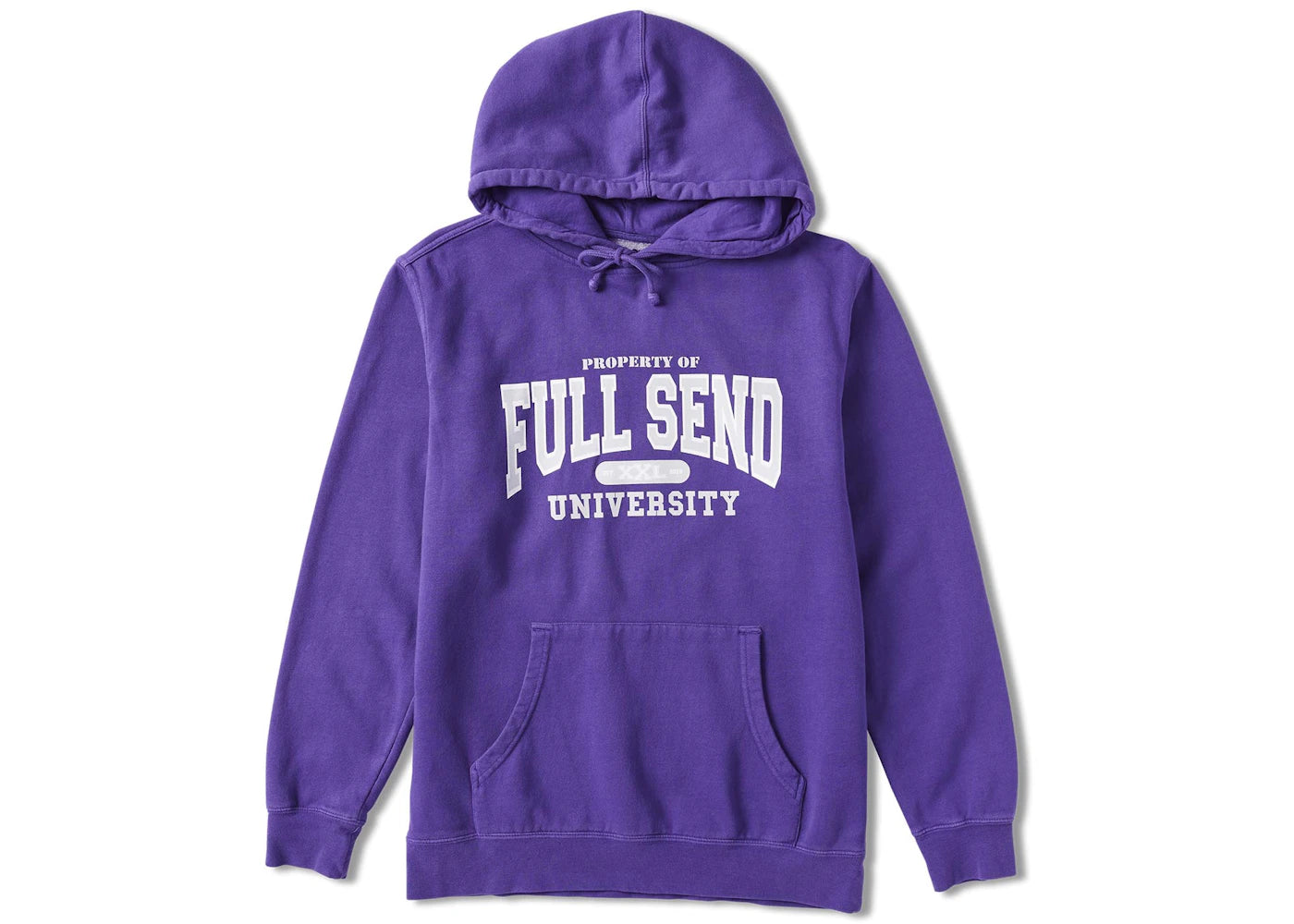 Full Send University Kansas State Hoodie Purple