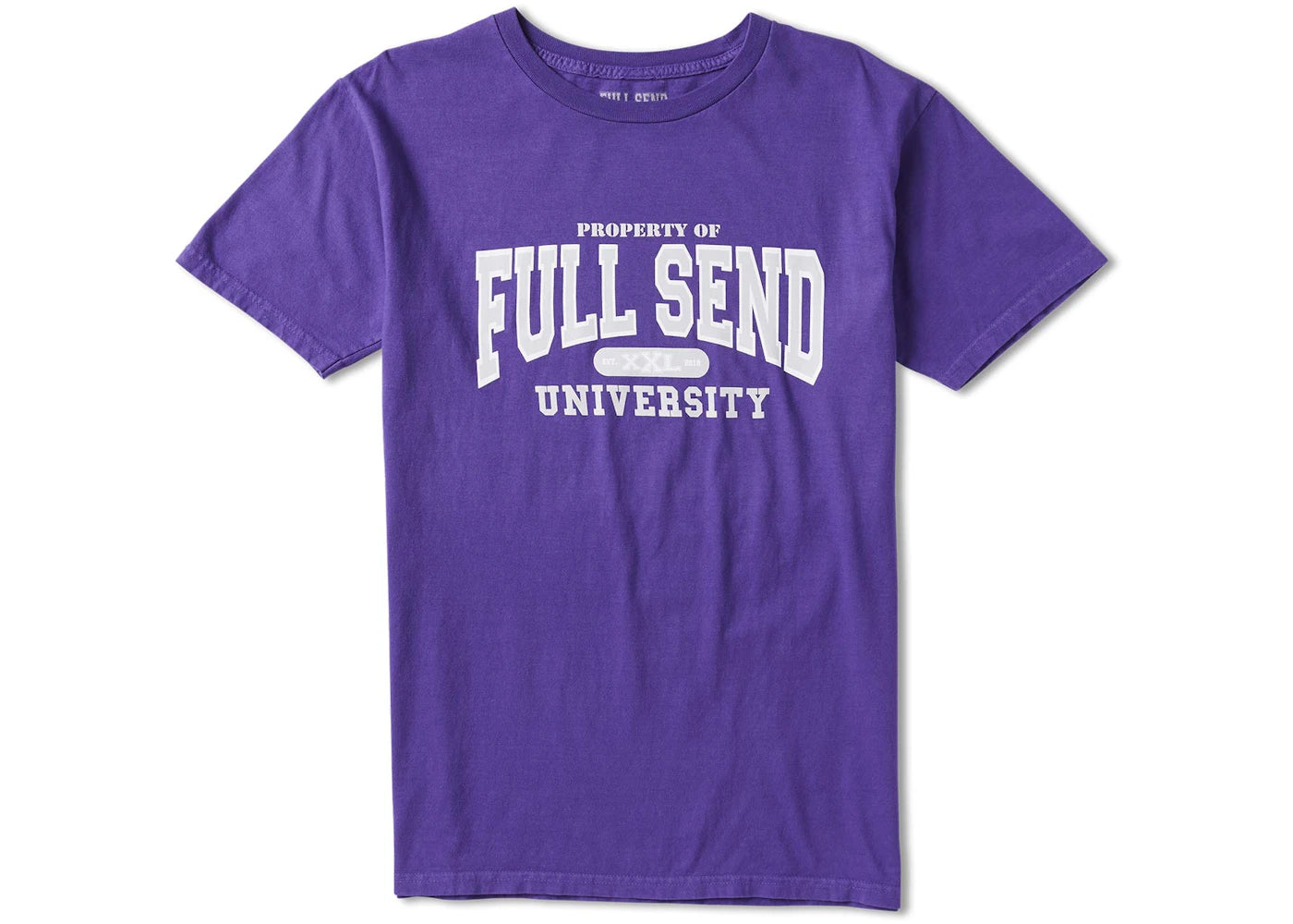 Full Send University Kansas State Tee Purple