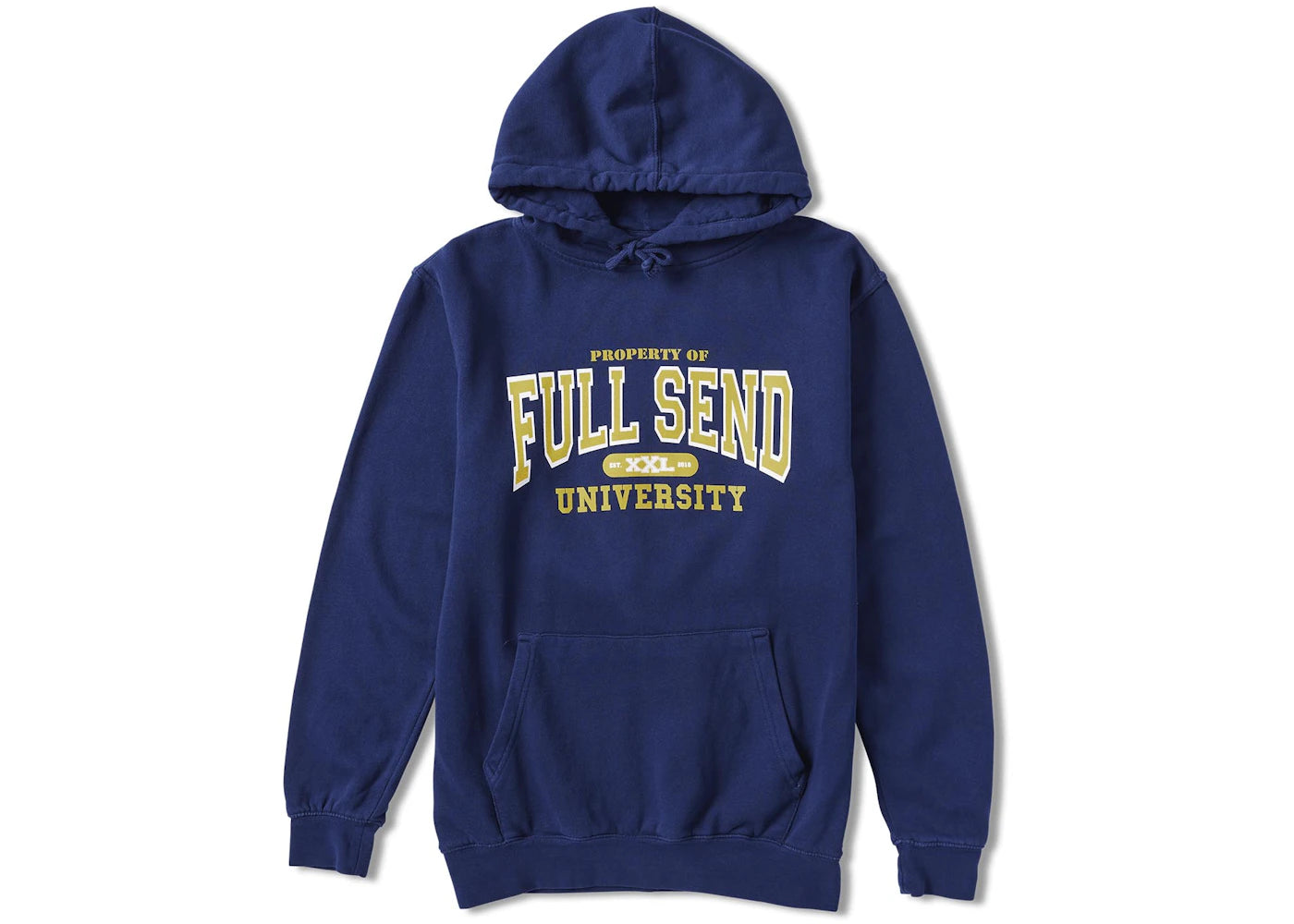 Full Send University Notre Dame Hoodie Blue