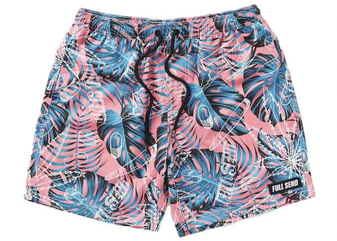 Full Send Weed Tropics Shorts Multi