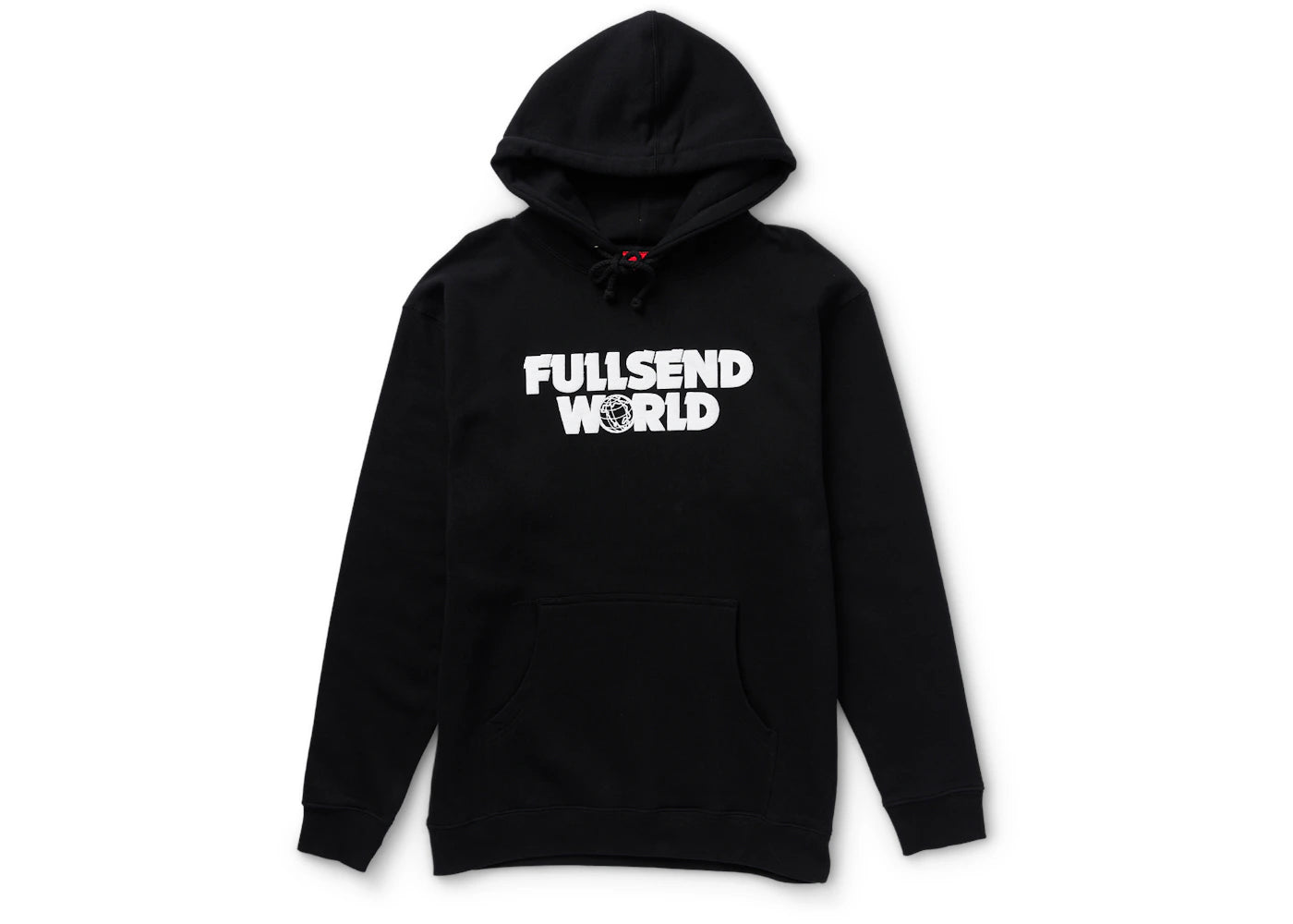 Full Send World Hoodie Black – Side Kicks
