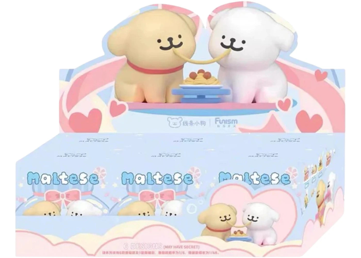 Funism Maltese Enjoy the Moments Series Figure Sealed Case (6 Blind Boxes)