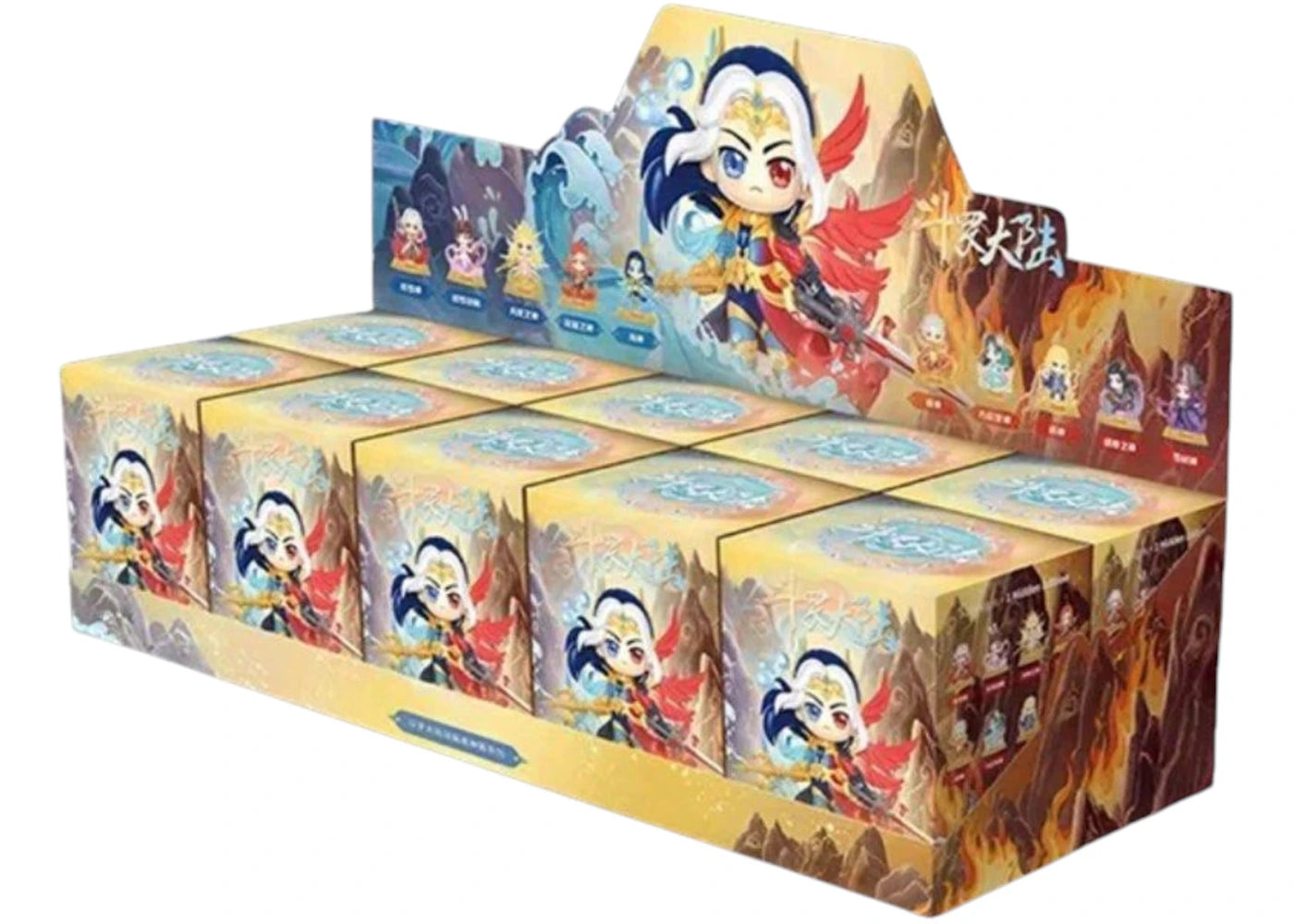 Funism The Land of Warriors - Becomes God series figure Sealed Case (10 Blind Boxes)