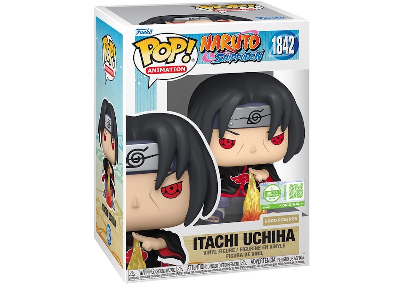Funko Animation Naruto Itachi Uchihia Limited Edition Figure #1842