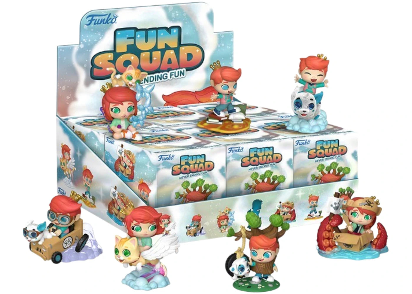 Funko Fun Squad Never Ending Fun Sealed Case (6 Blind Box)