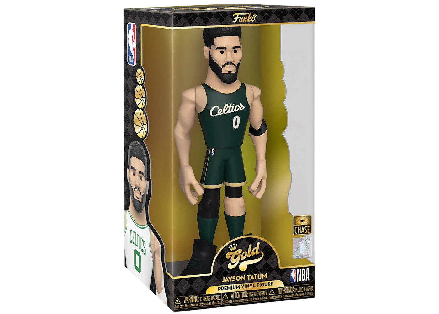 Funko Gold NBA Boston Celtics Jayson Tatum 12 Inch Chase Edition Vinyl Figure
