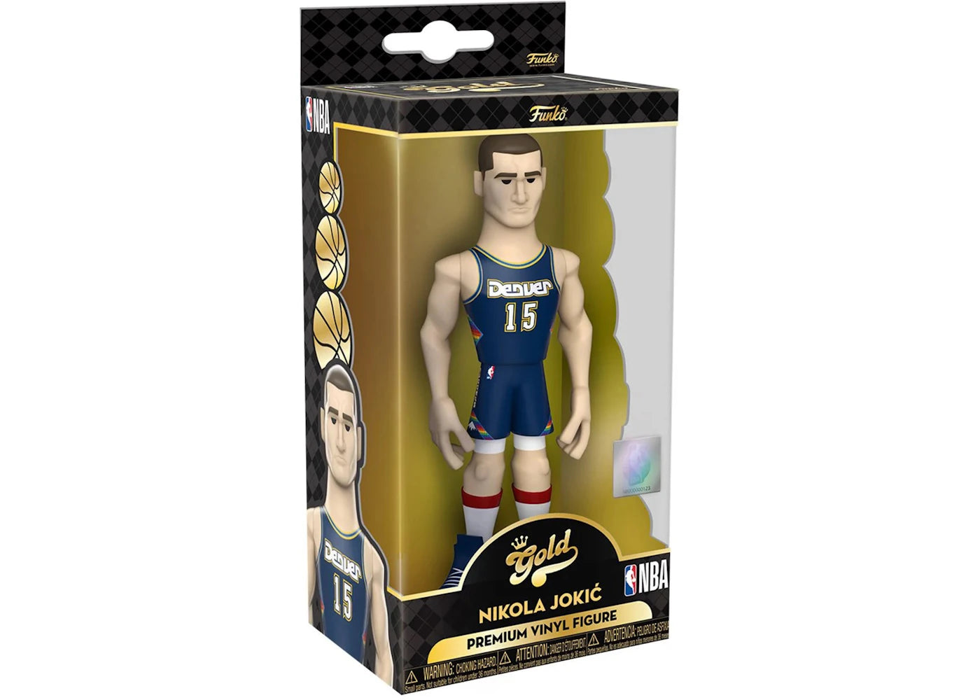 Funko Gold NBA Denver Nuggets Nikola Jokić 5 Inch Premium Figure