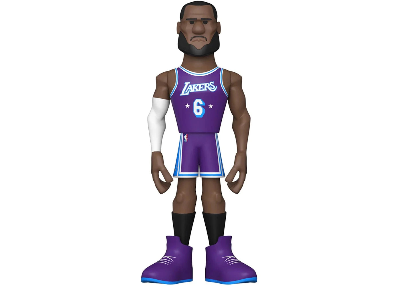 Funko Gold NBA Los Angeles Lakers LeBron James 5 Inch Premium Figure