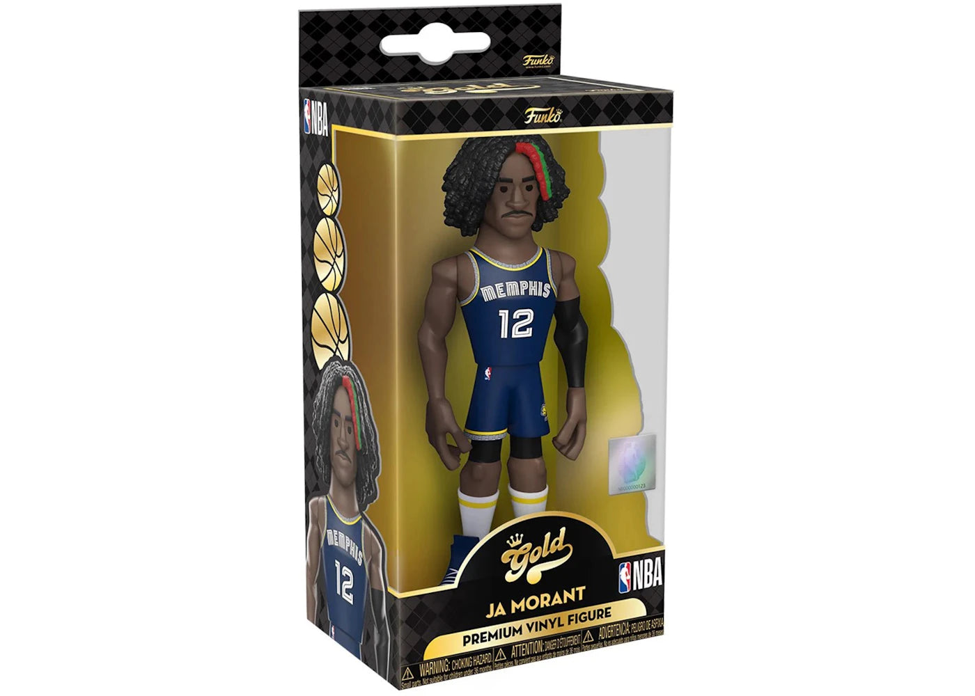 Funko Gold NBA Memphis Grizzlies Ja Morant 5 Inch Premium Figure