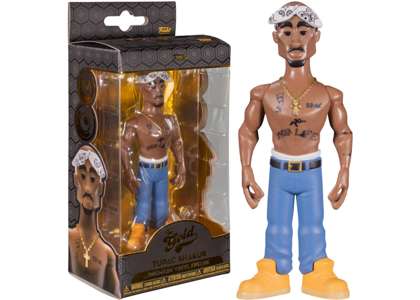 Funko Gold Tupac Shakur Figure
