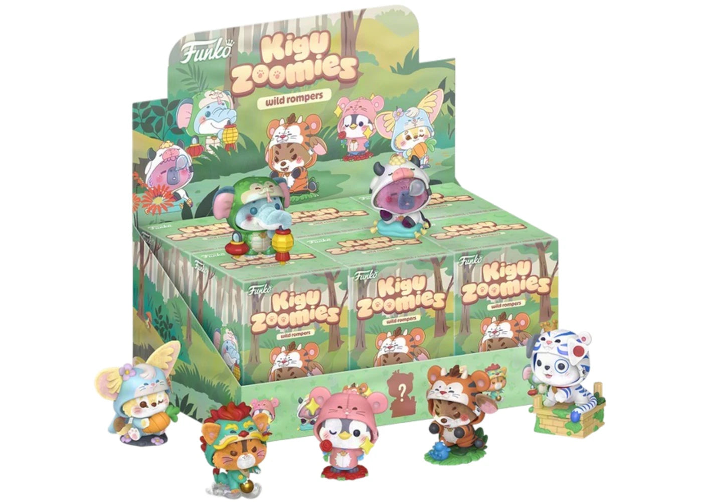Funko Kigu Zaoomies Wild Rompers Sealed Case (6 Blind Box)