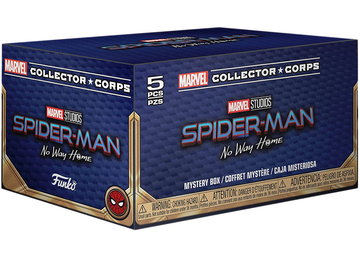 Funko Marvel Studios Spider-Man No Way Home Collector Corps Sealed Box