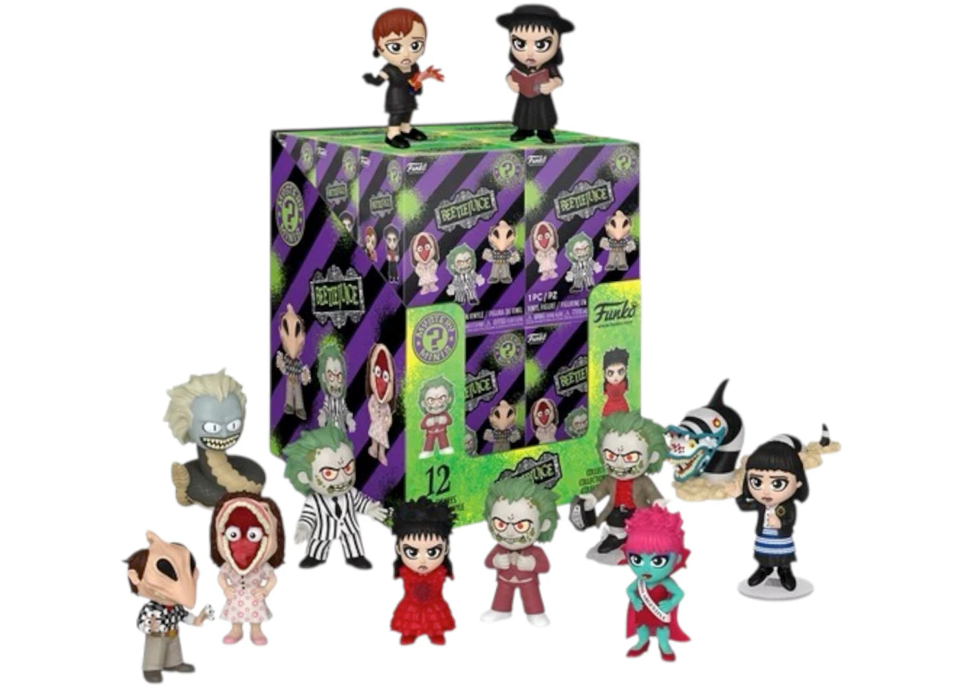 Funko Mystery Minis Beetlejuice Sealed Case (12 Blind Boxes)