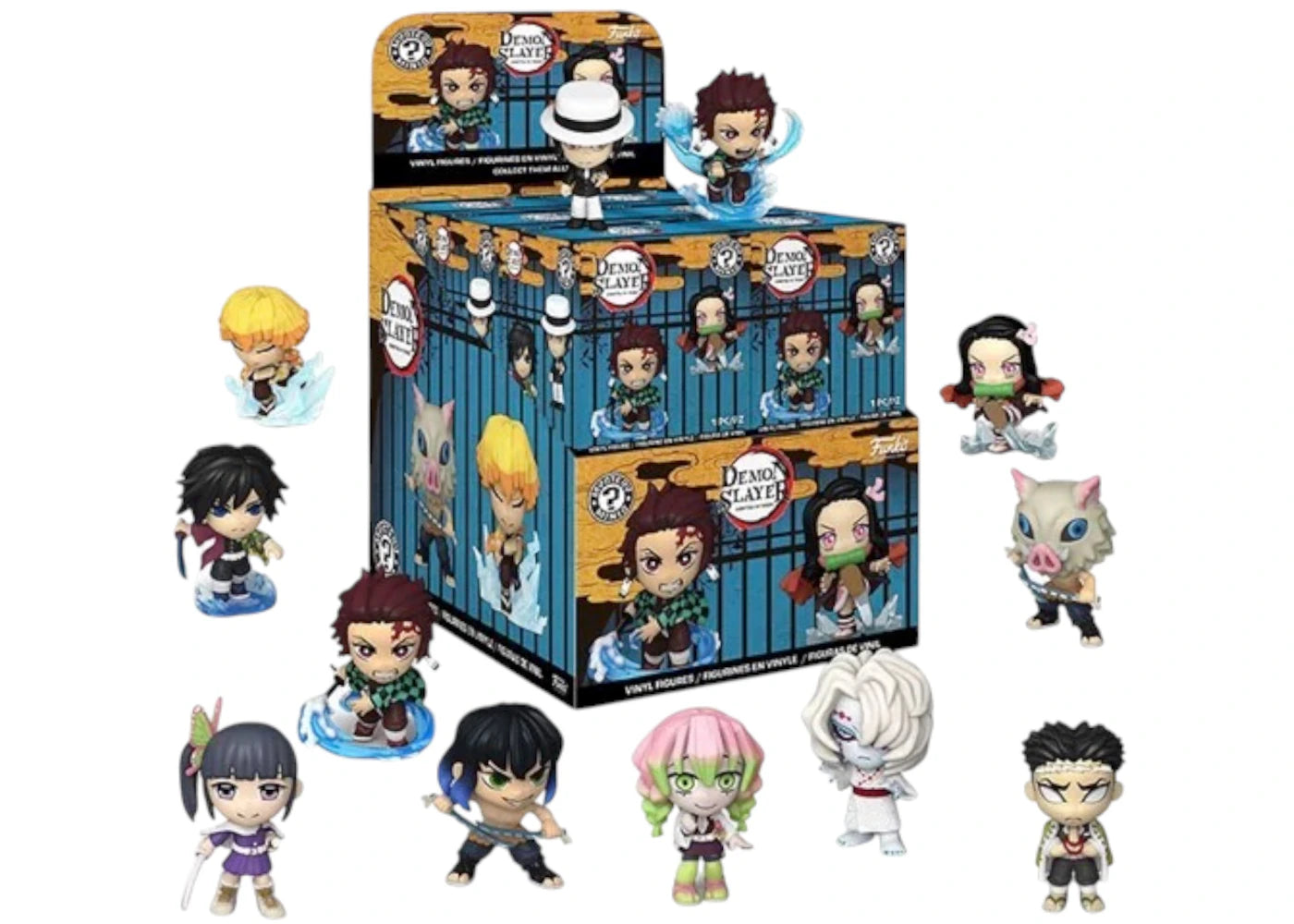 Funko Mystery Minis Demon Slayer: Kimetsu no Yaiba Sealed Case (12 Blind Boxes)