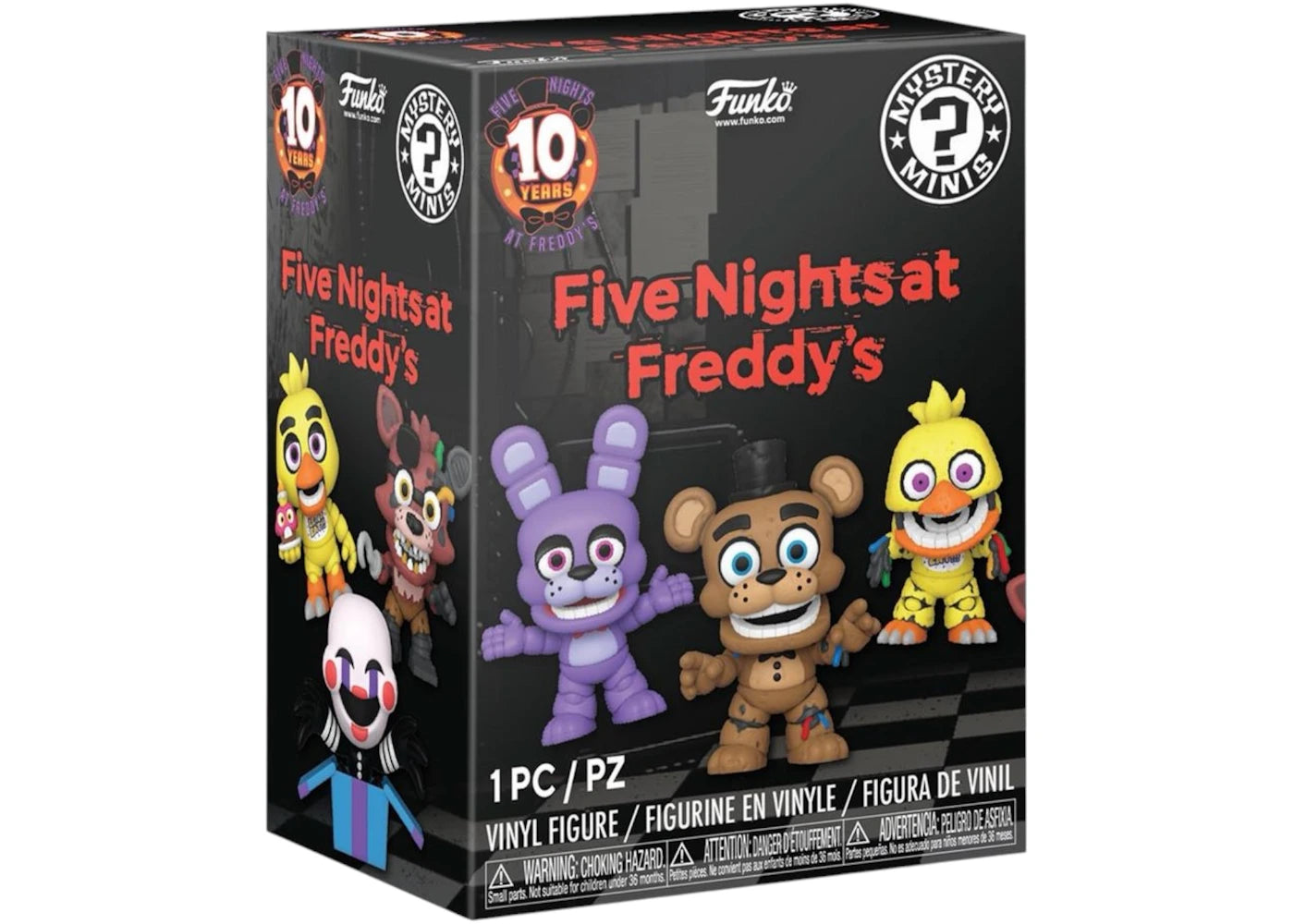 Funko Mystery Minis Five Nights at Freddy's 10th Anniversary Single Blind Box