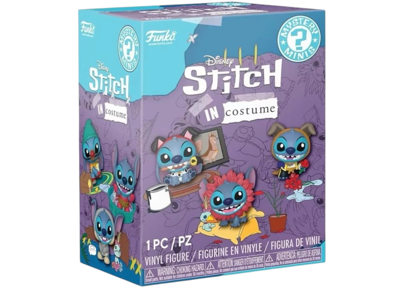 Funko Mystery Minis Lilo and Stitch Stitch in Costume Single Blind Box