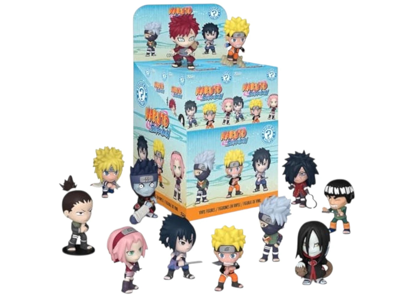 Funko Mystery Minis Naruto Shippuden Sealed Case (12 Blind Boxes)