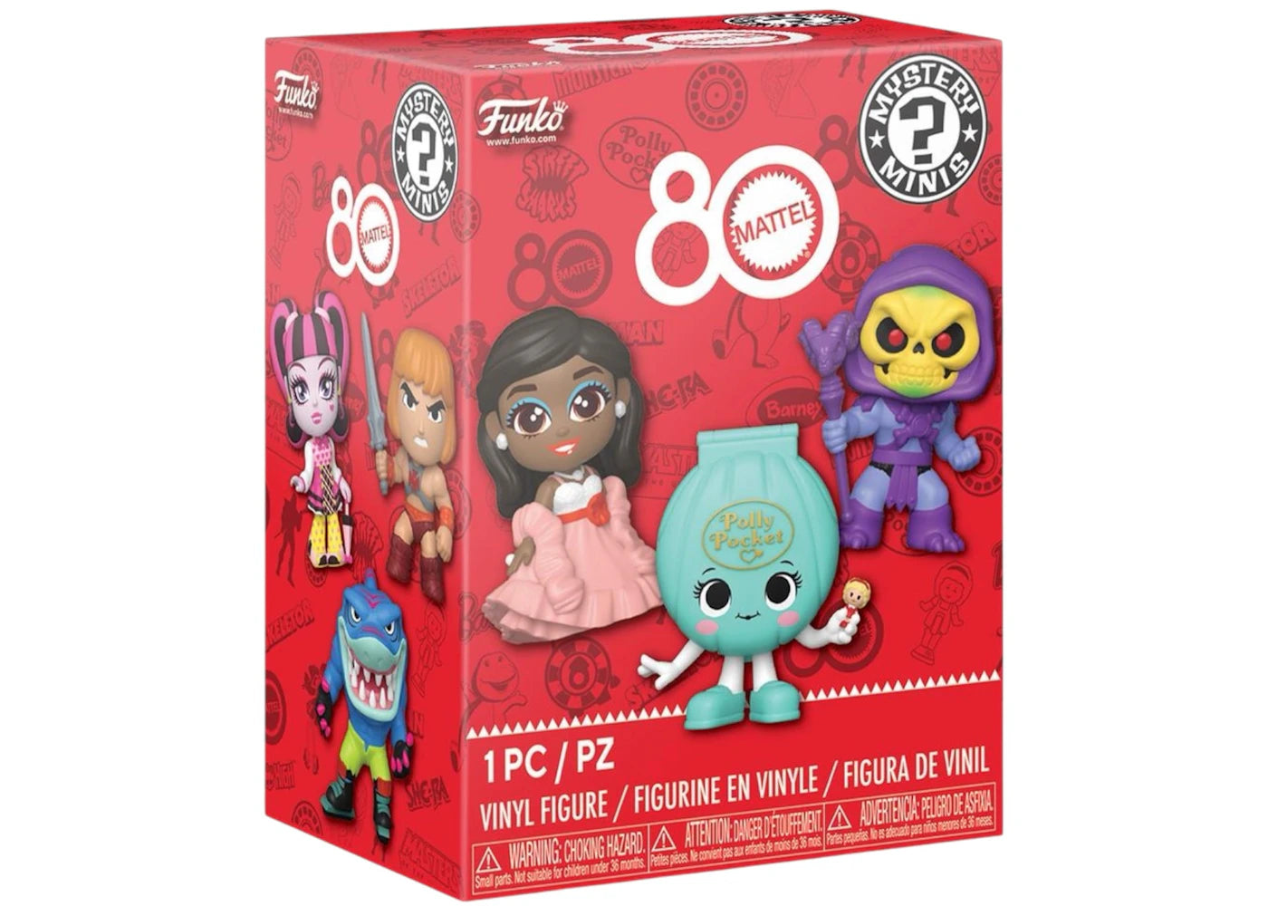 Funko Mystery Minis Retro Toys Mattel 80th Anniversary Single Blind Box