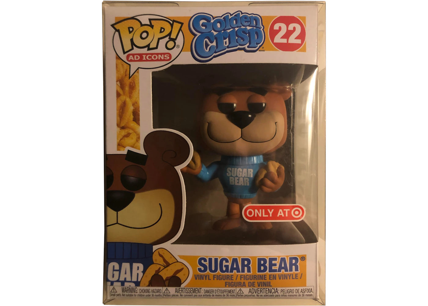 Funko Pop! Ad Icons Golden Crisps Sugar Bear Target Exclusive Figure #22