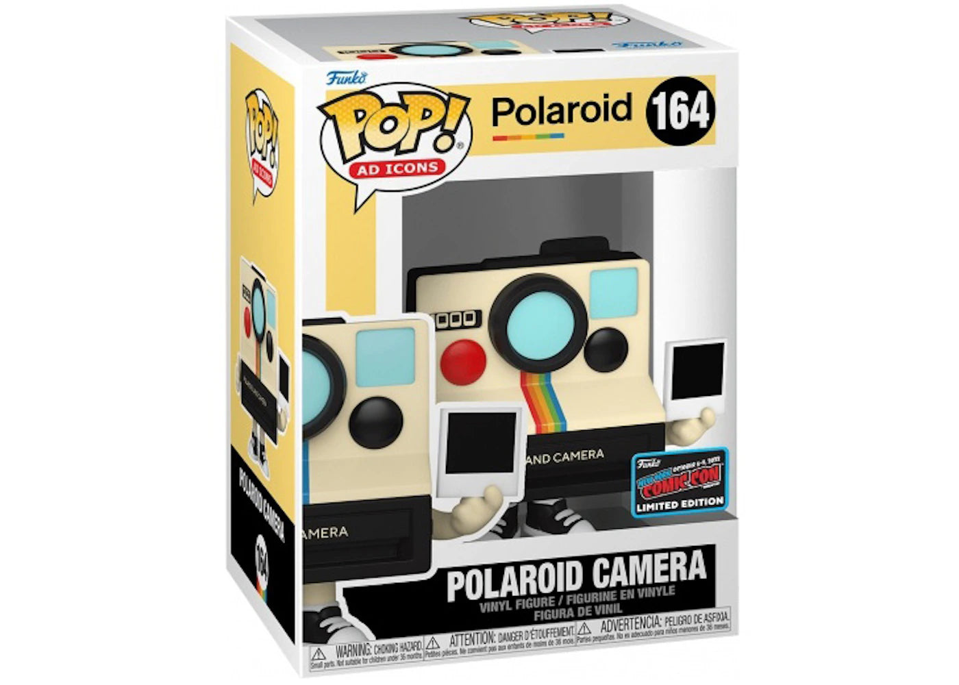 Funko Pop! Ad Icons Polaroid Camera 2022 NYCC Exclusive Figure #164